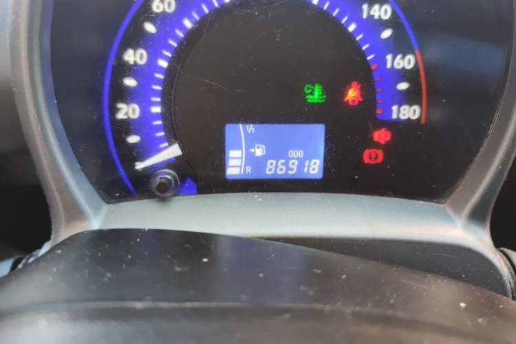 Used BYD F0 2012 1.0L XuanKu Trim Odometer Close Up