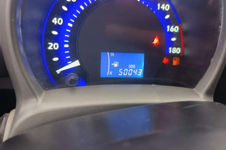Used BYD F0 2012 1.0L XuanKu Trim Odometer Close Up