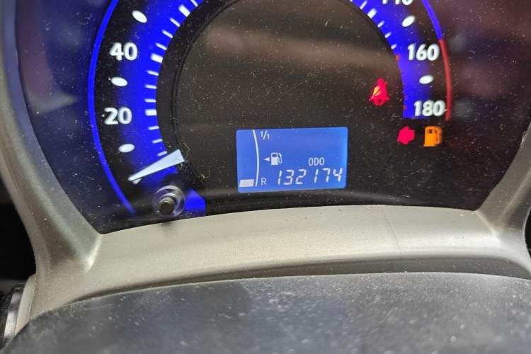 Used BYD F0 2012 1.0L Joyful Cool Model Odometer Close Up