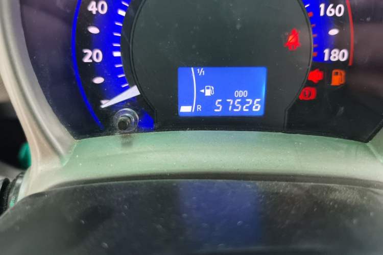 Used BYD F0 2012 1.0L Joyful Cool Model Odometer Close Up