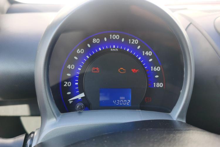 Used BYD F0 2012 1.0L XuanKu Trim Odometer Close Up