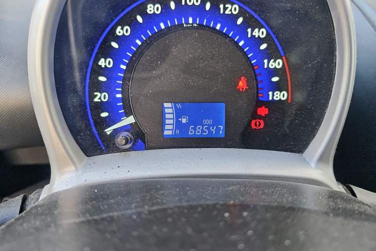 Used BYD F0 2012 1.0L XuanKu Trim Odometer Close Up