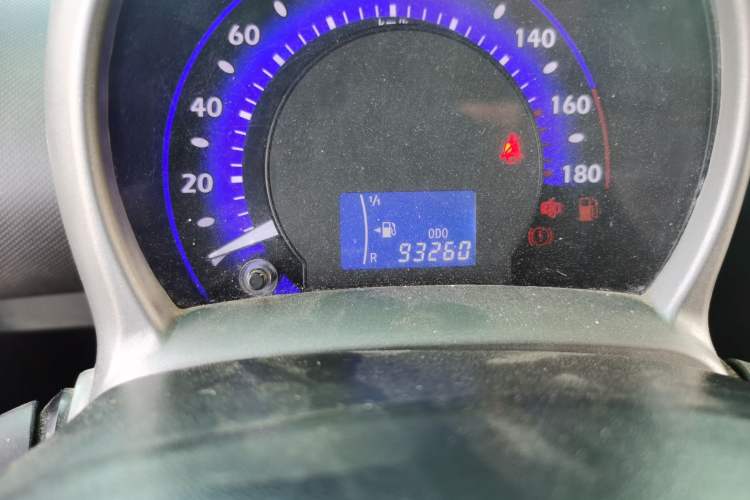 Used BYD F0 2012 1.0L XuanKu Trim Odometer Close Up