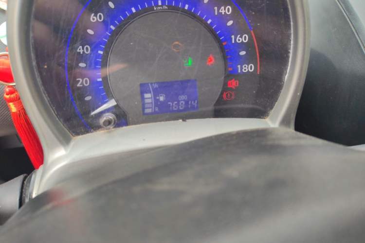 Used BYD F0 2012 1.0L XuanKu Trim Odometer Close Up