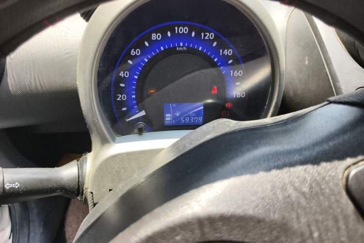 Used BYD F0 2012 1.0L XuanKu Trim Odometer Close Up