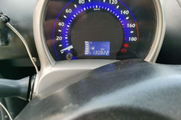 Used BYD F0 2012 1.0L XuanKu Trim Odometer Close Up