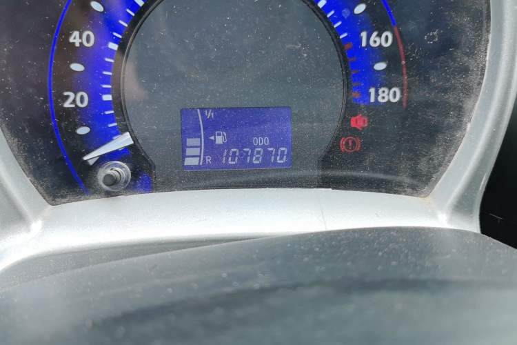Used BYD F0 2012 1.0L XuanKu Trim Odometer Close Up