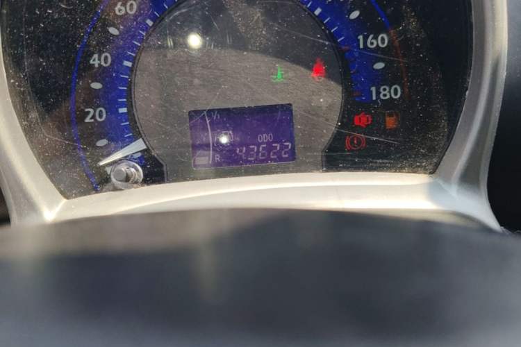 Used BYD F0 2012 1.0L Joyful Cool Model Odometer Close Up