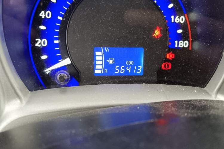 Used BYD F0 2012 1.0L Joyful Cool Model Odometer Close Up