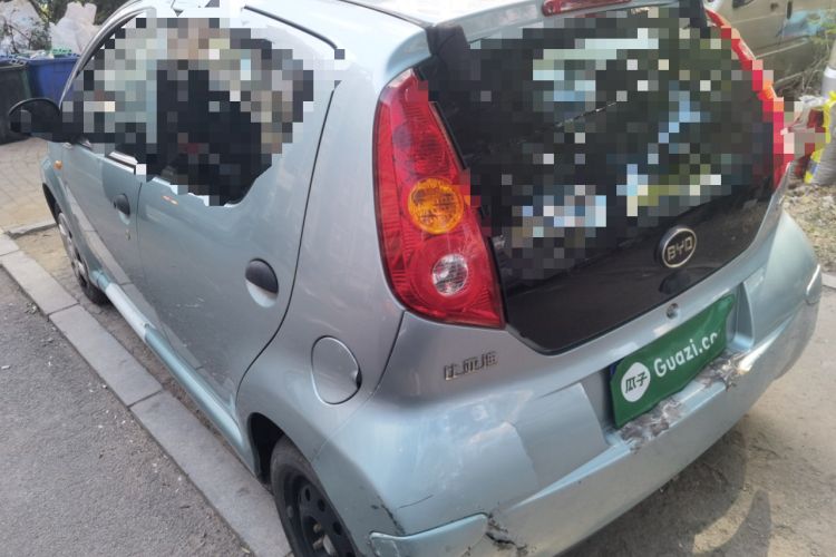 Used BYD F0 2013 1.0L AMT XuanKu Model Rear Left 45 Deg