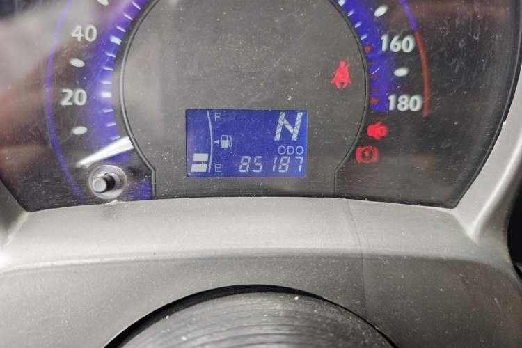 Used BYD F0 2013 1.0L AMT Joyful Cool Model Odometer Close Up