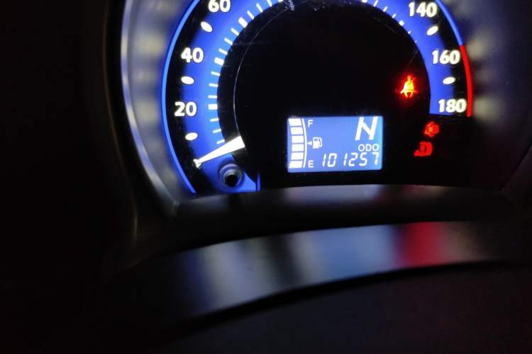 Used BYD F0 2013 1.0L AMT Joyful Cool Model Odometer Close Up