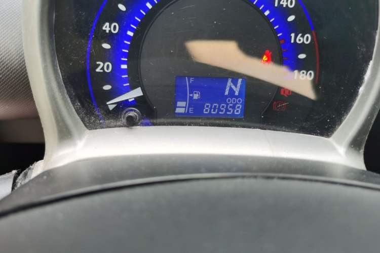 Used BYD F0 2013 1.0L AMT Joyful Cool Model Odometer Close Up