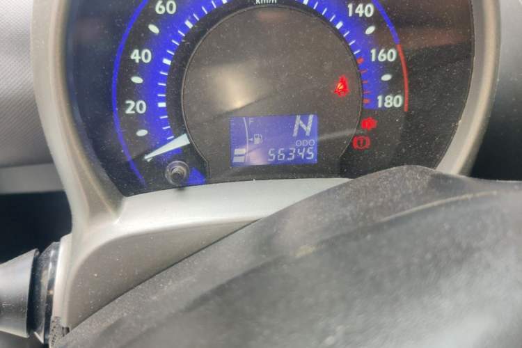 Used BYD F0 2013 1.0L AMT XuanKu Model Odometer Close Up