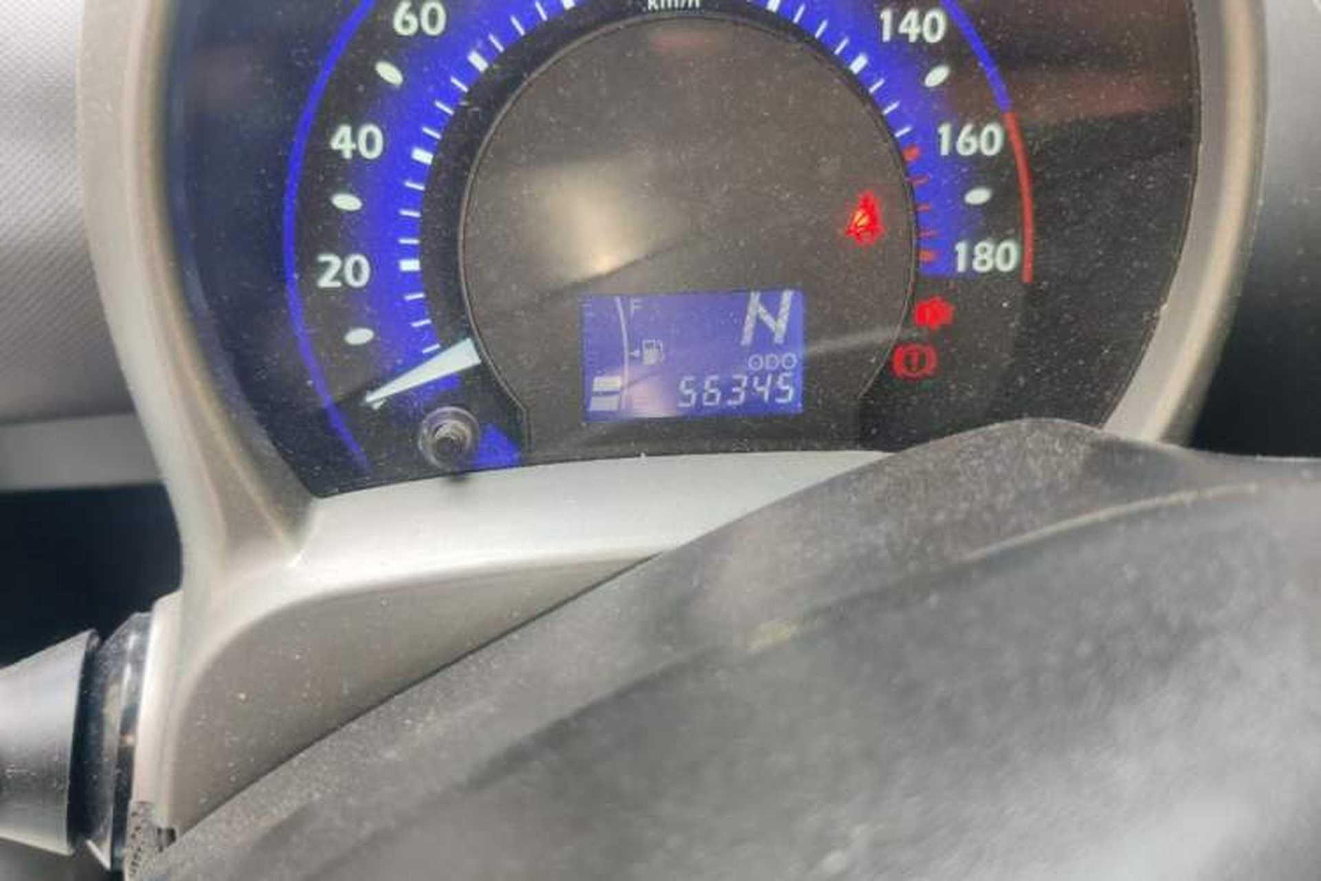 Used BYD F0 2013 1.0L AMT XuanKu Model Odometer Close Up