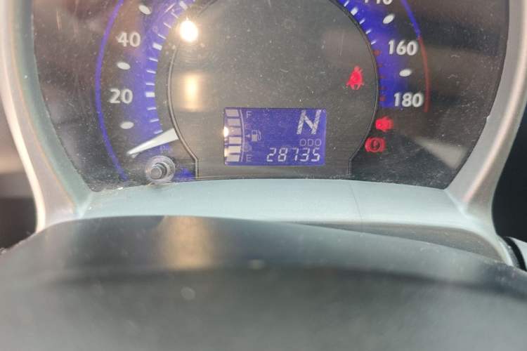 Used BYD F0 2013 1.0L AMT XuanKu Model Odometer Close Up