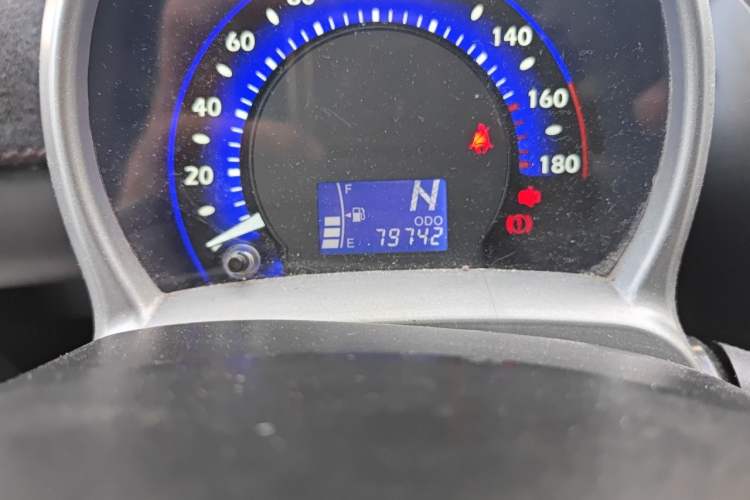 Used BYD F0 2013 1.0L AMT XuanKu Model Odometer Close Up