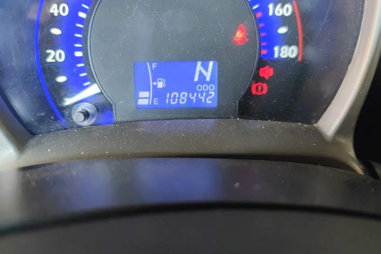 Used BYD F0 2013 1.0L AMT Joyful Cool Model Odometer Close Up