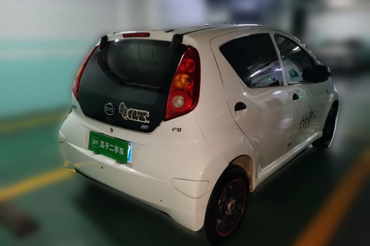 Used BYD F0 2013 1.0L AMT XuanKu Model Rear Right 45 Deg
