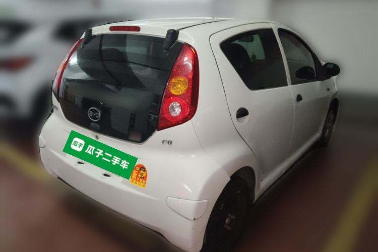 Used BYD F0 2013 1.0L AMT XuanKu Model Rear Right 45 Deg