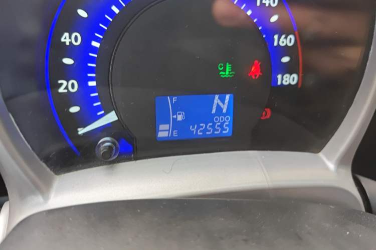 Used BYD F0 2015 1.0L AMT XuanKu Model Odometer Close Up