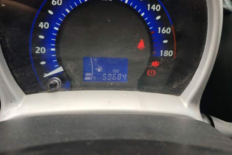 Used BYD F0 2015 1.0L XuanKu Model Odometer Close Up