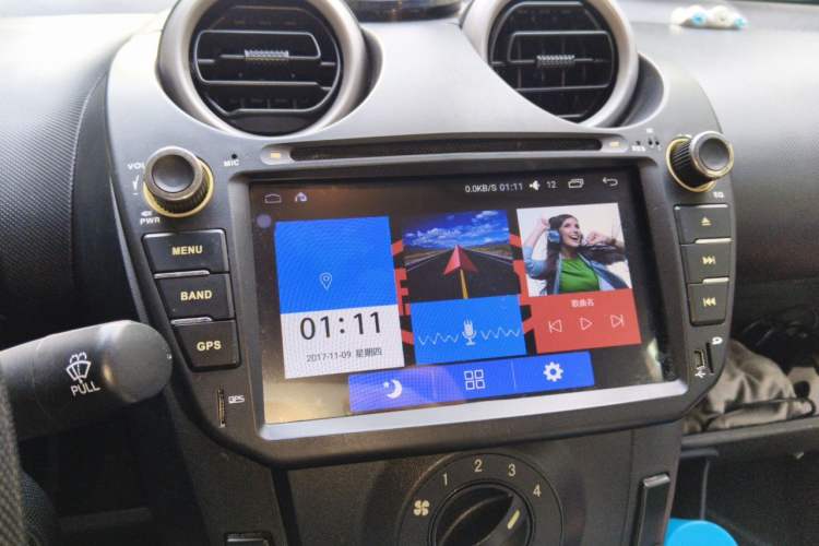 Used BYD F0 2015 1.0L AMT XuanKu Model Audio And AC Panel