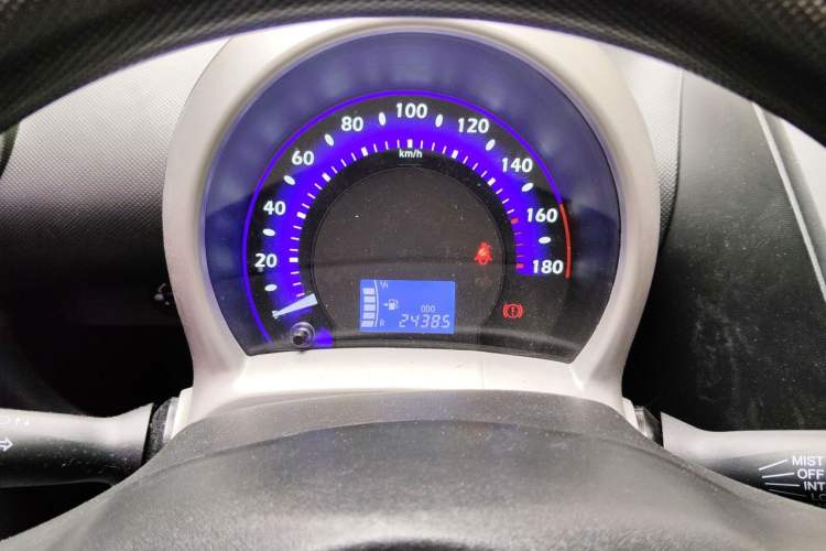 Used BYD F0 2015 1.0L XuanKu Model Odometer Close Up