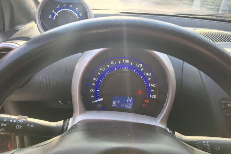 Used BYD F0 2015 1.0L AMT XuanKu Model Odometer Close Up