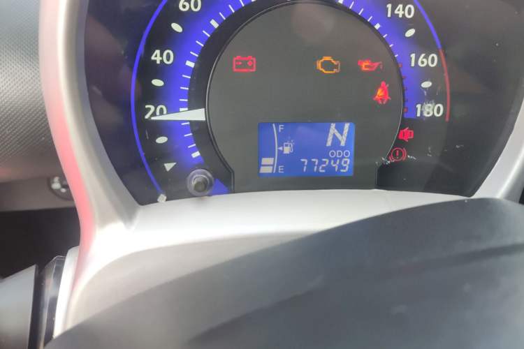 Used BYD F0 2015 1.0L AMT XuanKu Model Odometer Close Up