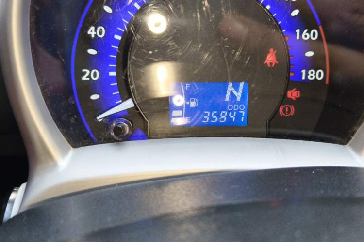 Used BYD F0 2015 1.0L AMT XuanKu Model Odometer Close Up
