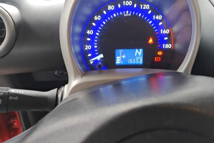Used BYD F0 2015 1.0L AMT XuanKu Model Odometer Close Up