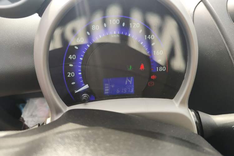 Used BYD F0 2015 1.0L AMT XuanKu Model Odometer Close Up