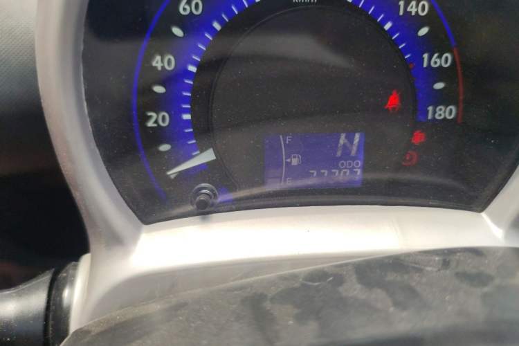 Used BYD F0 2015 1.0L AMT XuanKu Model Odometer Close Up