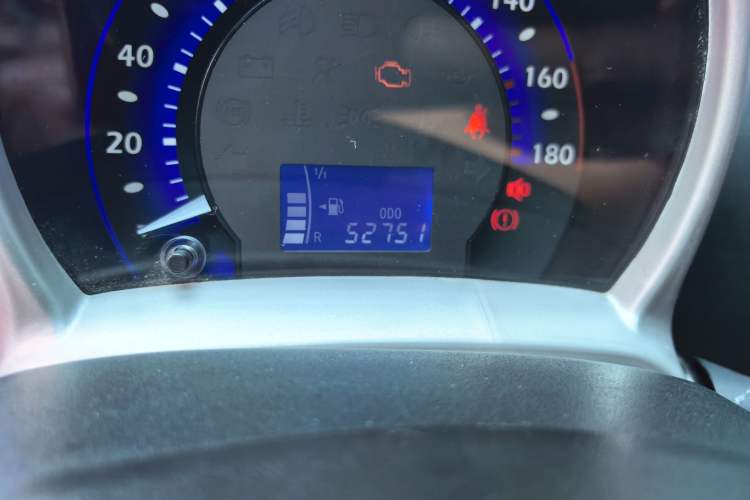 Used BYD F0 2015 1.0L XuanKu Model Odometer Close Up