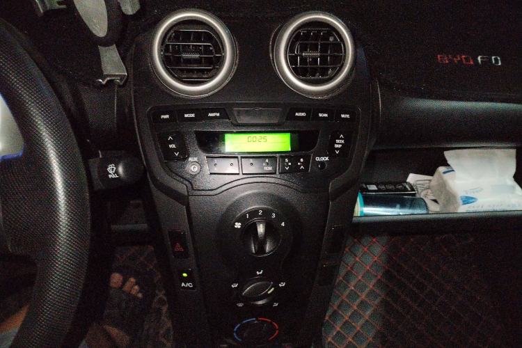 Used BYD F0 2015 1.0L XuanKu Model Audio And AC Panel