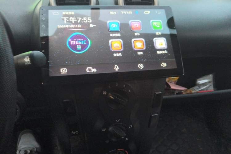 Used BYD F0 2015 1.0L AMT XuanKu Model Audio And AC Panel