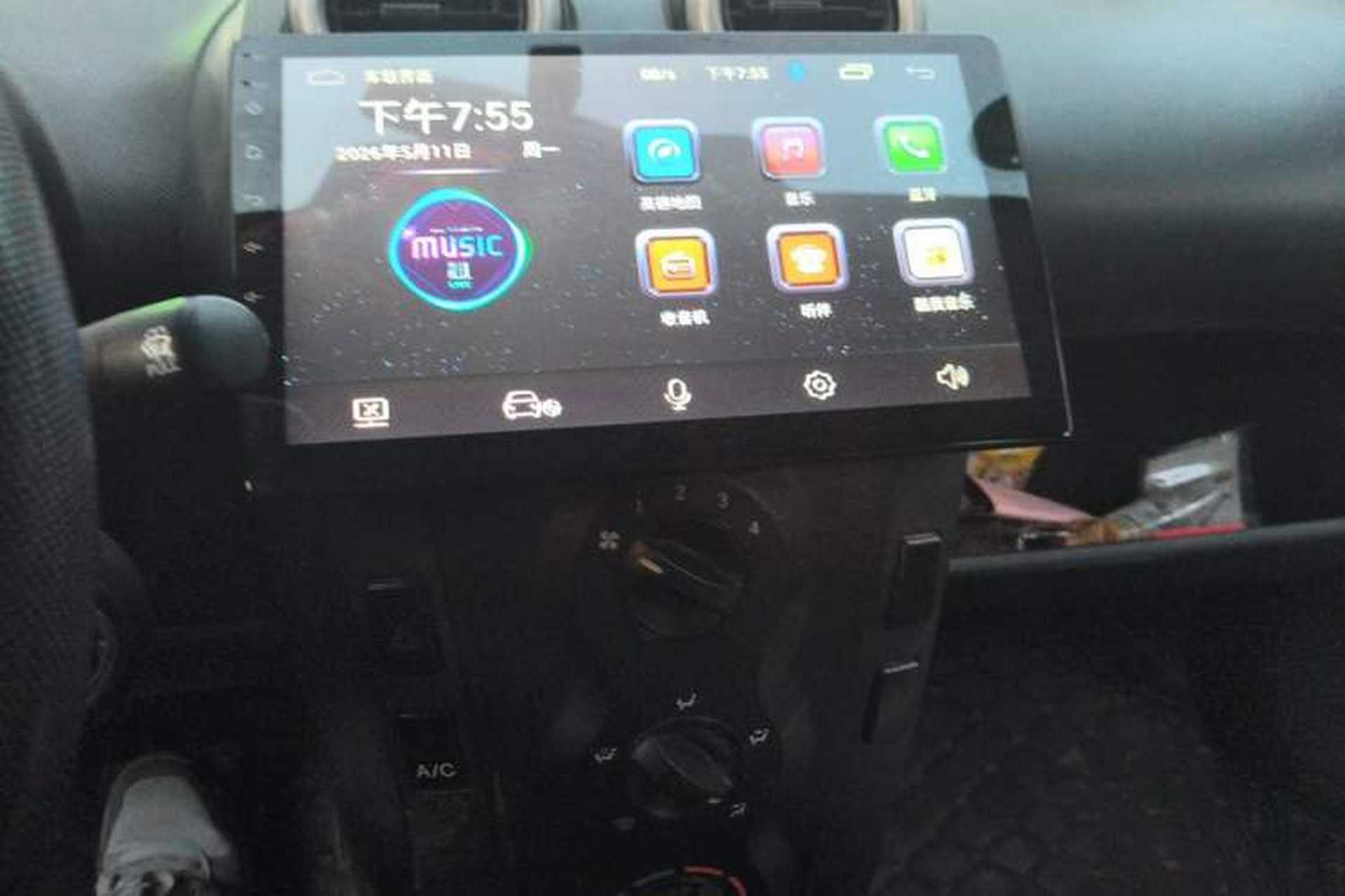 Used BYD F0 2015 1.0L AMT XuanKu Model Audio And AC Panel
