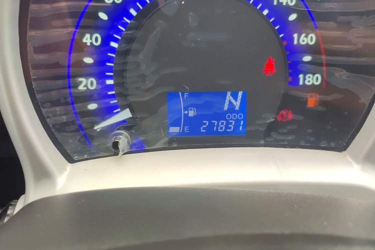 Used BYD F0 2015 1.0L AMT XuanKu Model Odometer Close Up