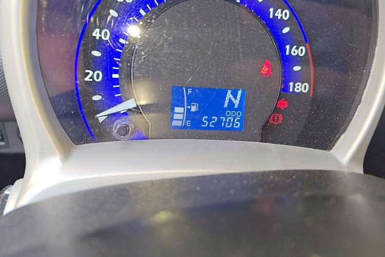 Used BYD F0 2015 1.0L AMT XuanKu Model Odometer Close Up