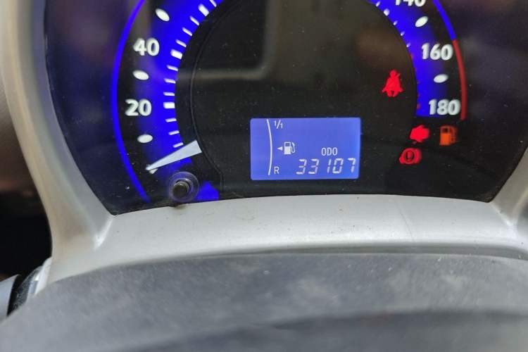 Used BYD F0 2015 1.0L XuanKu Model Odometer Close Up