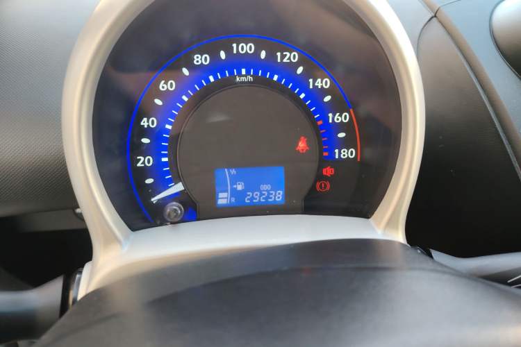 Used BYD F0 2015 1.0L XuanKu Model Odometer Close Up