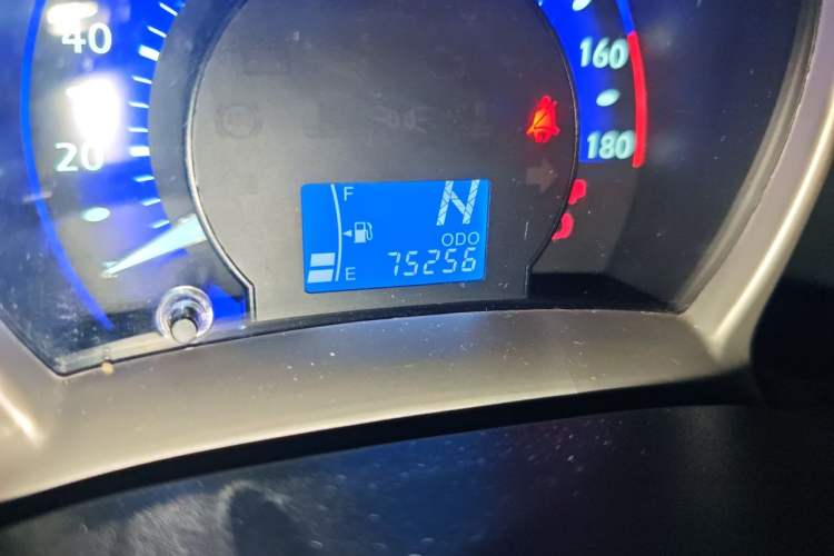 Used BYD F0 2015 1.0L AMT XuanKu Model Odometer Close Up