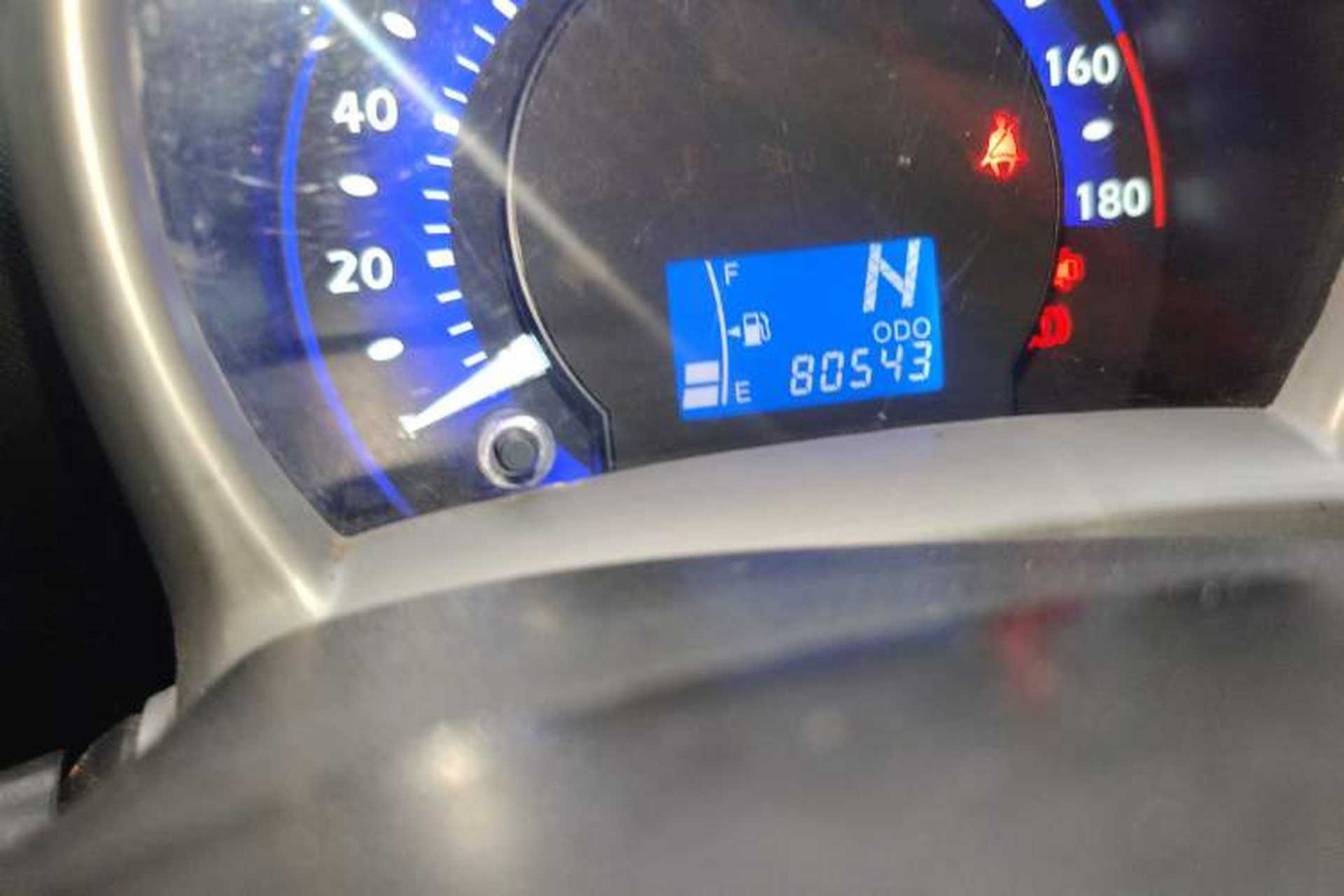Used BYD F0 2015 1.0L AMT XuanKu Model Odometer Close Up