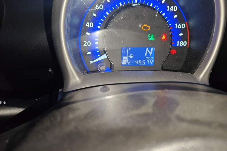 Used BYD F0 2015 1.0L AMT XuanKu Model Odometer Close Up