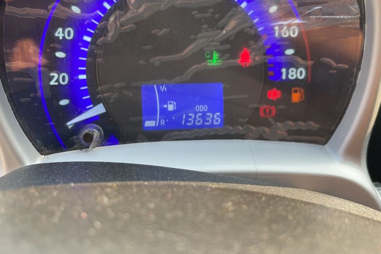 Used BYD F0 2015 1.0L XuanKu Model Odometer Close Up