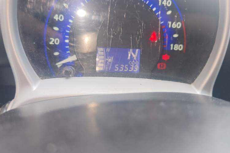 Used BYD F0 2015 1.0L AMT XuanKu Model Odometer Close Up