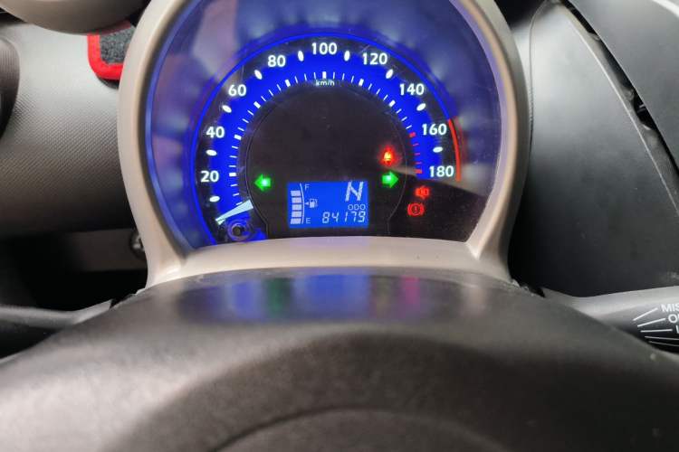 Used BYD F0 2015 1.0L AMT XuanKu Model Odometer Close Up