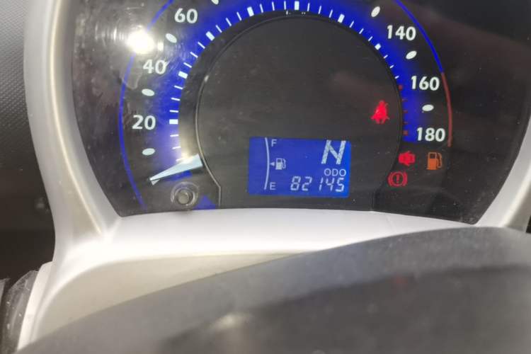 Used BYD F0 2015 1.0L AMT XuanKu Model Odometer Close Up
