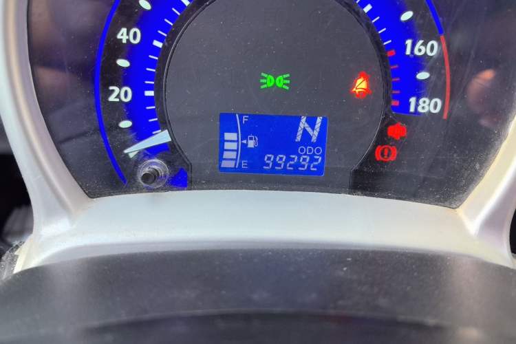 Used BYD F0 2015 1.0L AMT XuanKu Model Odometer Close Up